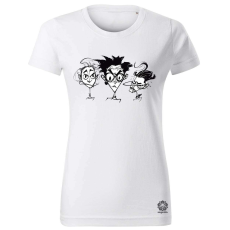 Magnolion Professzorok szkeccs v3 női póló - 19 szín, XS-2XL