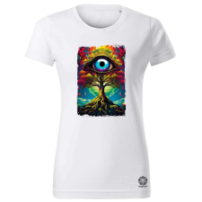 Magnolion Pszichedelikus Az élet fája v10 női póló - 19 szín, XS-2XL női póló