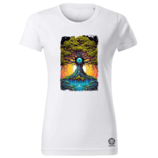 Magnolion Pszichedelikus Az élet fája v12 női póló - 19 szín, XS-2XL női póló