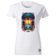 Magnolion Pszichedelikus Az élet fája v1 női póló - 19 szín, XS-2XL női póló