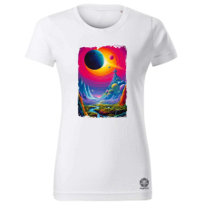 Magnolion Pszichedelikus bolygók v6 női póló - 19 szín, XS-2XL női póló