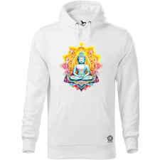 Magnolion Pszichedelikus Buddha v3 férfi pulóver - 19 szín, S-5XL férfi pulóver, kardigán