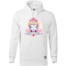 Magnolion Pszichedelikus Buddha v8 férfi pulóver - 19 szín, S-5XL férfi pulóver, kardigán