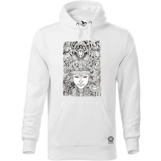 Magnolion Pszichedelikus színező v1 férfi pulóver - 19 szín, S-5XL