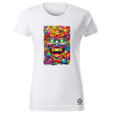 Magnolion Pszichedelikus szörny maszk v2 női póló - 19 szín, XS-2XL