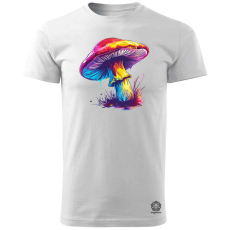 Magnolion Pszichedelikus varázsgomba v10 férfi póló - 19 szín, S-3XL