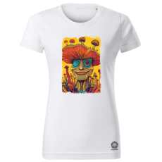 Magnolion Pszichedelikus varázsgomba v14 női póló - 19 szín, XS-2XL