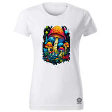 Magnolion Pszichedelikus varázsgomba v6 női póló - 19 szín, XS-2XL női póló
