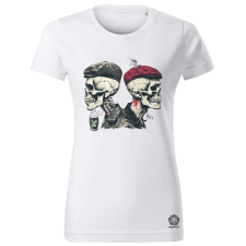 Magnolion Punk koponyák v2 női póló - 19 szín, XS-2XL női póló