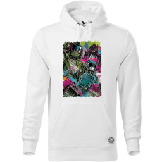 Magnolion Punk rock poszter v8 férfi pulóver - 19 szín, S-5XL