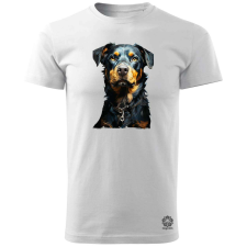 Magnolion Rajz pitbull v4 férfi póló - 19 szín, S-3XL férfi póló