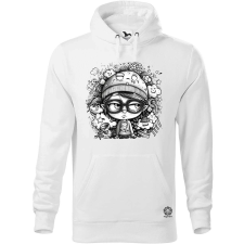 Magnolion Rajzfilm punk srác v8 férfi pulóver - 19 szín, S-5XL férfi pulóver, kardigán