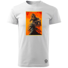 Magnolion Retró horror poszter v4 férfi póló - 19 szín, S-3XL férfi póló