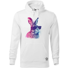 Magnolion Retró nyuszi v4 férfi pulóver - 19 szín, S-5XL férfi pulóver, kardigán
