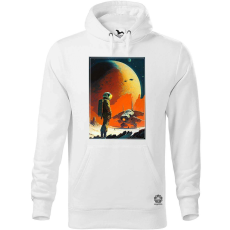 Magnolion Retró sci-fi v6 férfi pulóver - 19 szín, S-5XL