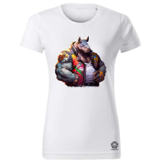 Magnolion Rocksteady anime fanart v1 női póló - 19 szín, XS-2XL