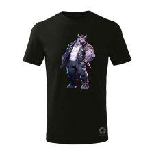 Magnolion Rocksteady anime fanart v5 gyerek póló - 11 szín, 4-12 éves gyerek póló