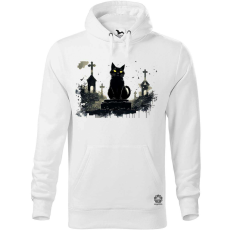 Magnolion Sátán macskája v4 férfi pulóver - 19 szín, S-5XL