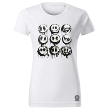 Magnolion Smile graffiti v10 női póló - 19 szín, XS-2XL női póló