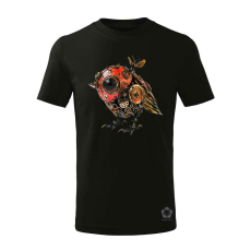 Magnolion Steampunk madár v2 gyerek póló - 11 szín, 4-12 éves