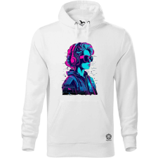 Magnolion Synthwave digitális művészet v2 férfi pulóver - 19 szín, S-5XL férfi pulóver, kardigán
