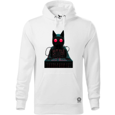 Magnolion Synthwave Dj v2 férfi pulóver - 19 szín, S-5XL férfi pulóver, kardigán