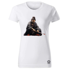 Magnolion Szamuráj meditál v4 női póló - 19 szín, XS-2XL