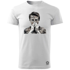 Magnolion Szavak kollázs v1 férfi póló - 19 szín, S-3XL