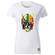 Magnolion Szimetrikus mecha fej v1 női póló - 19 szín, XS-2XL női póló