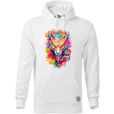 Magnolion Színes sárkány v3 férfi pulóver - 19 szín, S-5XL