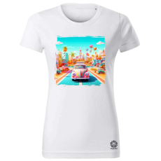 Magnolion Színes utazás v5 női póló - 19 szín, XS-2XL