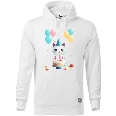 Magnolion Szülinapos cica v1 férfi pulóver - 19 szín, S-5XL