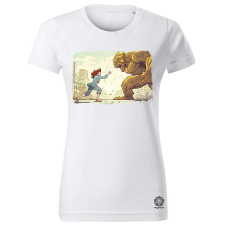 Magnolion Szuperhős harc v17 női póló - 19 szín, XS-2XL női póló