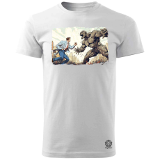 Magnolion Szuperhős harc v38 férfi póló - 19 szín, S-3XL
