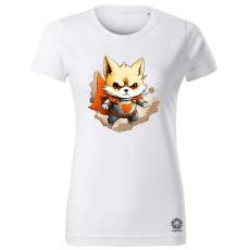 Magnolion Szuperhős róka srác v3 női póló - 19 szín, XS-2XL