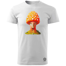 Magnolion Szürreál gomba v1 férfi póló - 19 szín, S-3XL