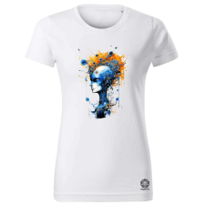Magnolion Szürreál kiborg páva v4 női póló - 19 szín, XS-2XL női póló