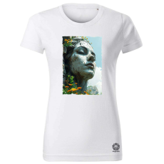Magnolion Szürreál szobor v1 női póló - 19 szín, XS-2XL