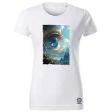 Magnolion Szürreál szobor v3 női póló - 19 szín, XS-2XL