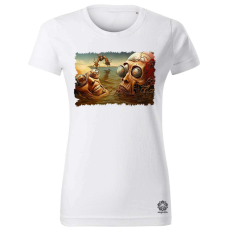 Magnolion Szürreális apokalipszis v9 női póló - 19 szín, XS-2XL