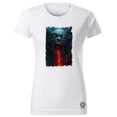 Magnolion Szürreális üvöltő arc v3 női póló - 19 szín, XS-2XL