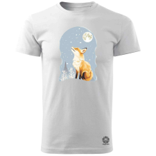 Magnolion Téli róka csendélet v6 férfi póló - 19 szín, S-3XL férfi póló