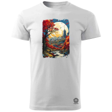 Magnolion Természet a városban v1 férfi póló - 19 szín, S-3XL férfi póló