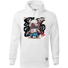Magnolion Tetovált kismalac srác férfi pulóver - 19 szín, S-5XL