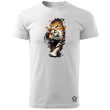 Magnolion Tigris fantázia v3 férfi póló - 19 szín, S-3XL férfi póló