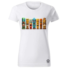 Magnolion Tiki faragványok v2 női póló - 19 szín, XS-2XL