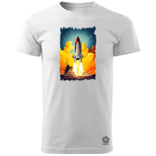 Magnolion Űrrepülő v4 férfi póló - 19 szín, S-3XL férfi póló