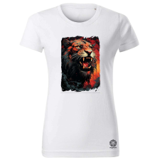 Magnolion Üvöltő oroszlán v4 női póló - 19 szín, XS-2XL női póló