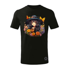 Magnolion Varázslatos anime lány v1 gyerek póló - 11 szín, 4-12 éves