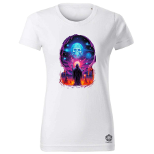 Magnolion Varázsló és varázsgömb v3 női póló - 19 szín, XS-2XL női póló